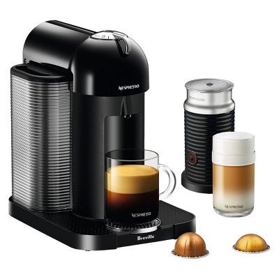 Nespresso VertuoLine Coffee and Espresso Machine Bundle Black | Target
