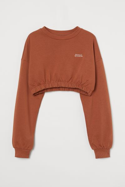 Cropped Sweatshirt | H&M (US + CA)