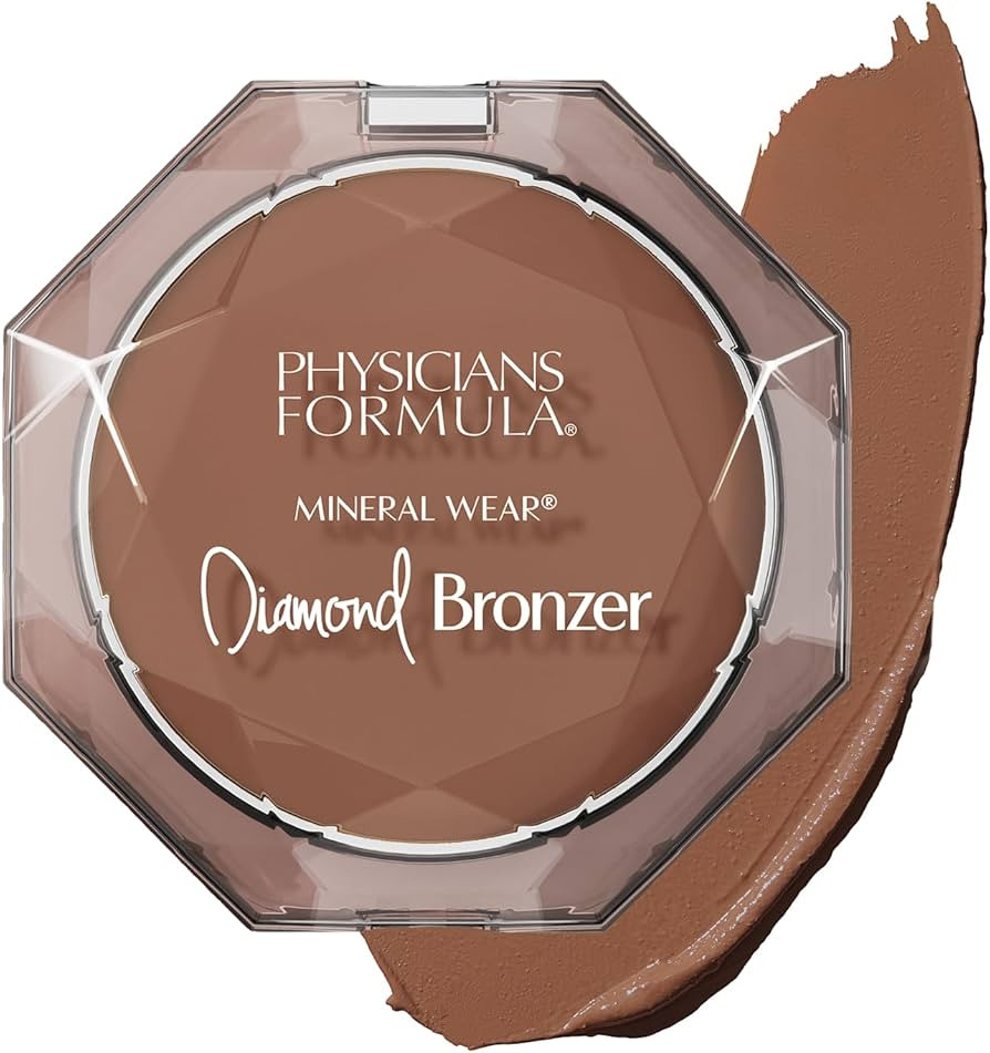 Physicians Formula Mineral Wear®Diamond Bronzer - Creamy Powder-Serum Hybrid, Weightless & Dewy ... | Amazon (US)
