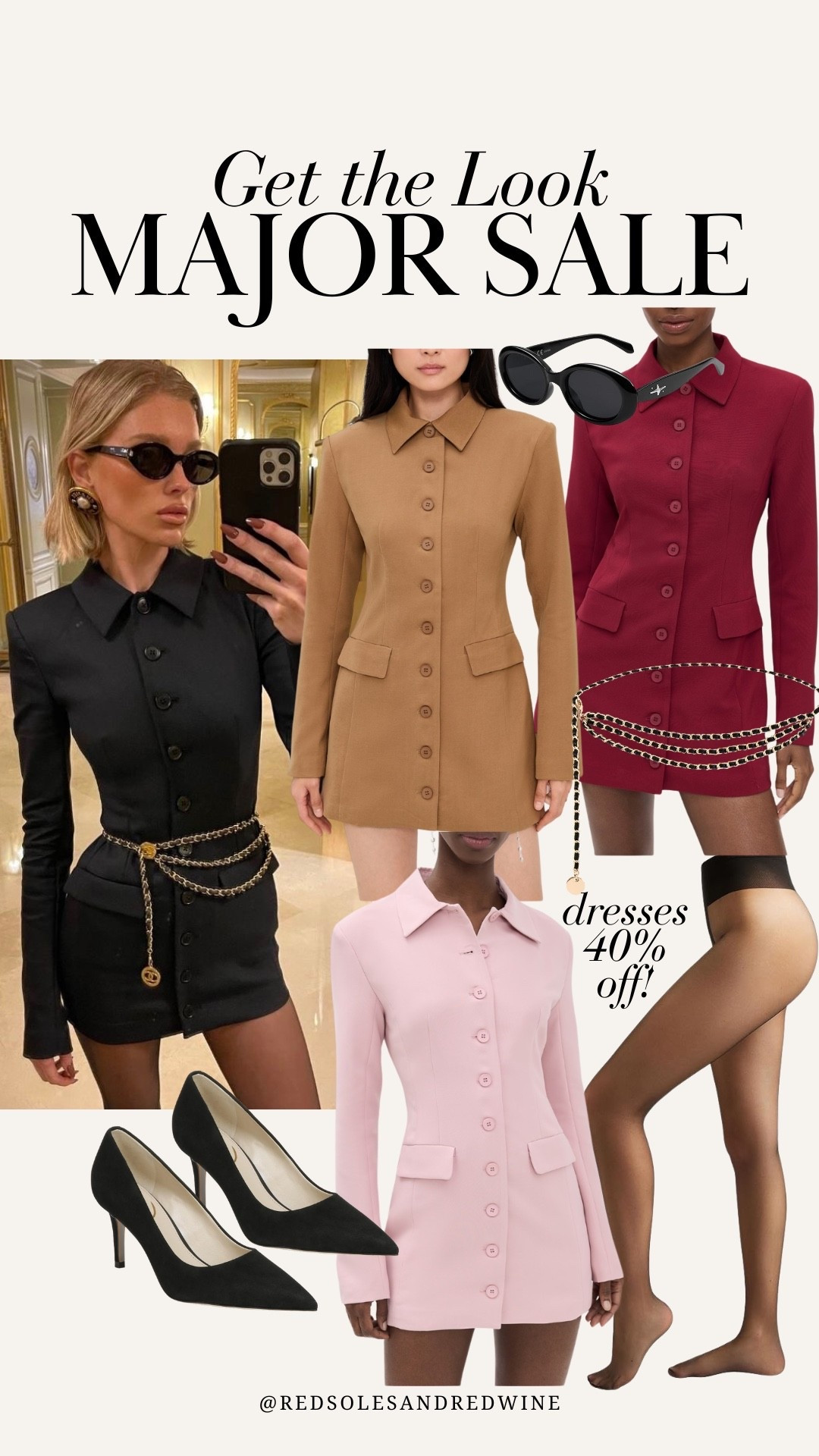 This Lioness dress is 40% off in brown, red and pink! Shopbop sale finds, love this recreated look with Amazon accessories 

#LTKSaleAlert #LTKFindsUnder100 #LTKStyleTip