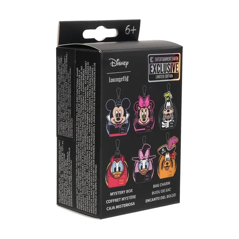 Loungefly Mickey & Friends Halloween Mystery Blind Box Mini Backpack Keychain | Walmart (US)