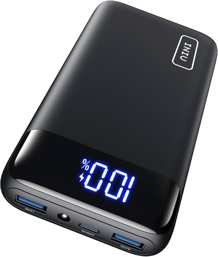 INIU Power Bank, 22,5W Powerbank Klein Aber Stark 20000mAh (USB C Input & Output), PD 3.0 QC 4.0 ... | Amazon (DE)