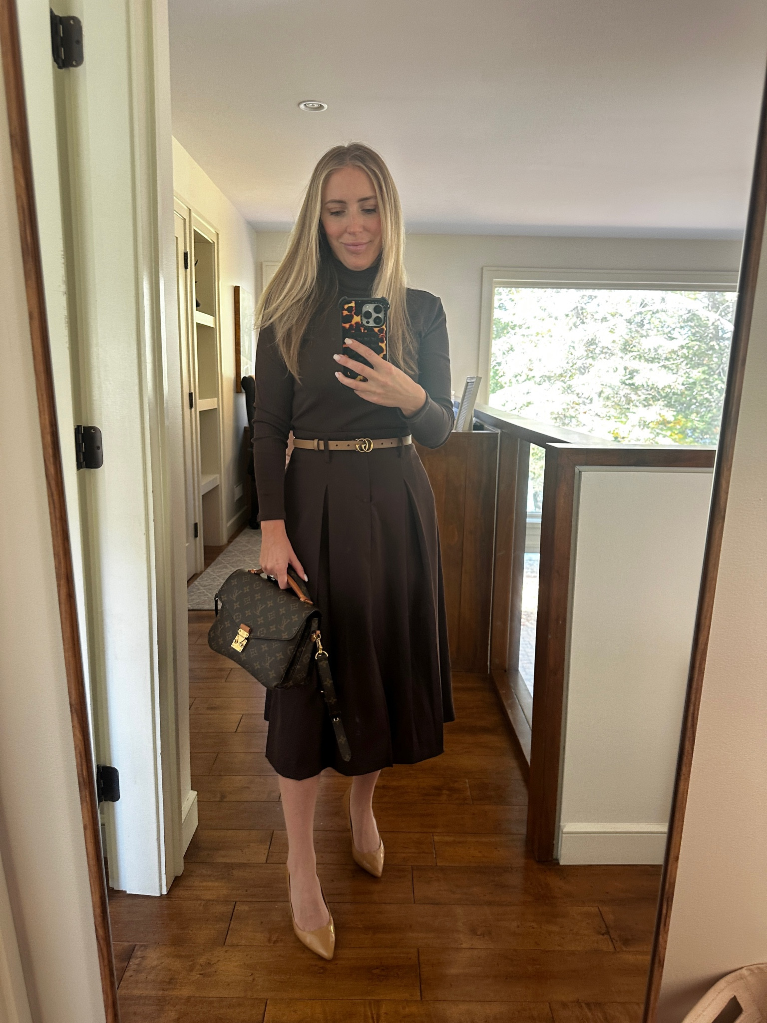 Midi skirts are so chic for fall. Wearing size 2 in skirt. 

#LTKstyletip #LTKcanada #LTKautumn