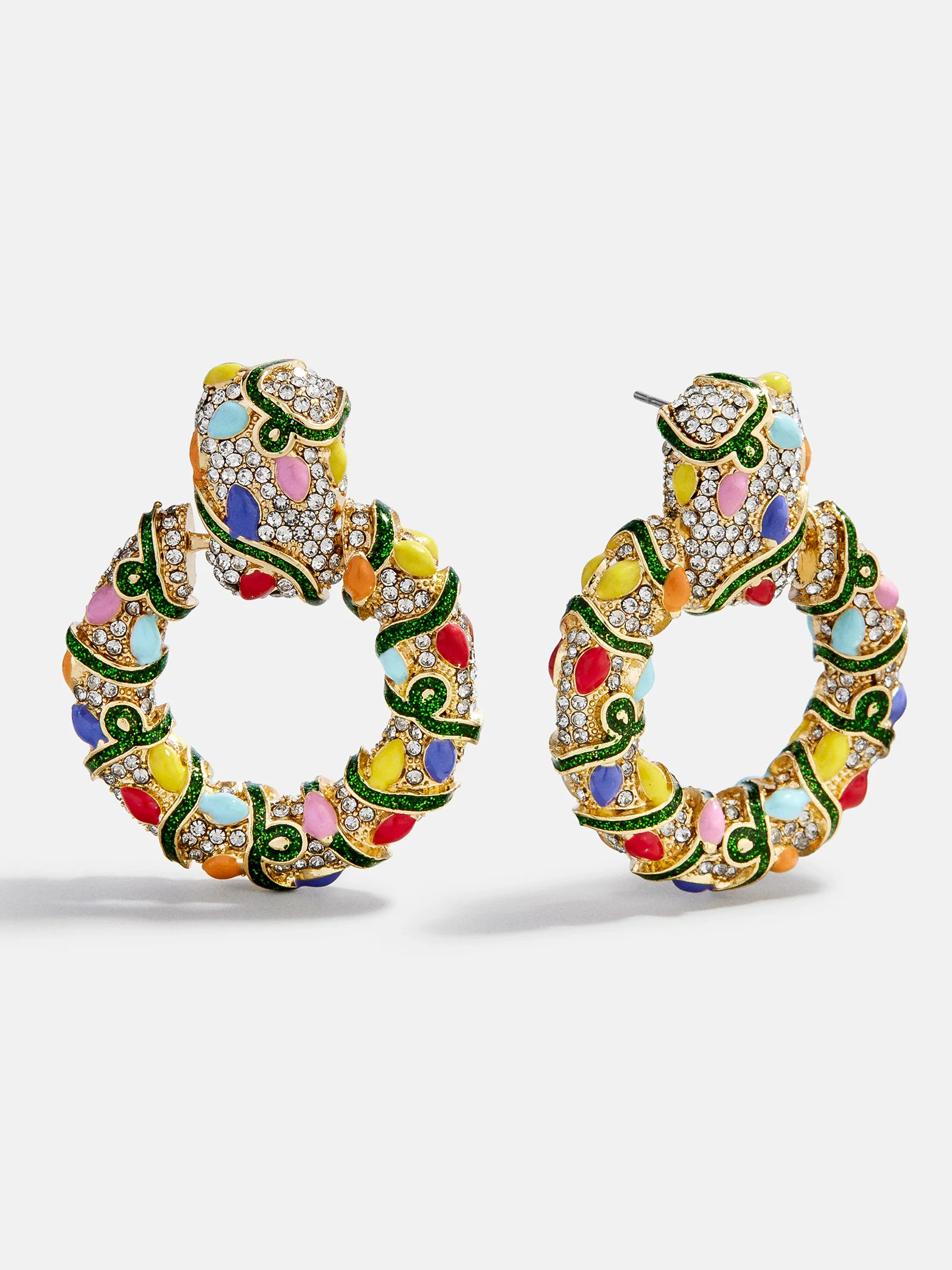 That's Watts Up Holiday Statement Earrings - Holiday Lights | BaubleBar