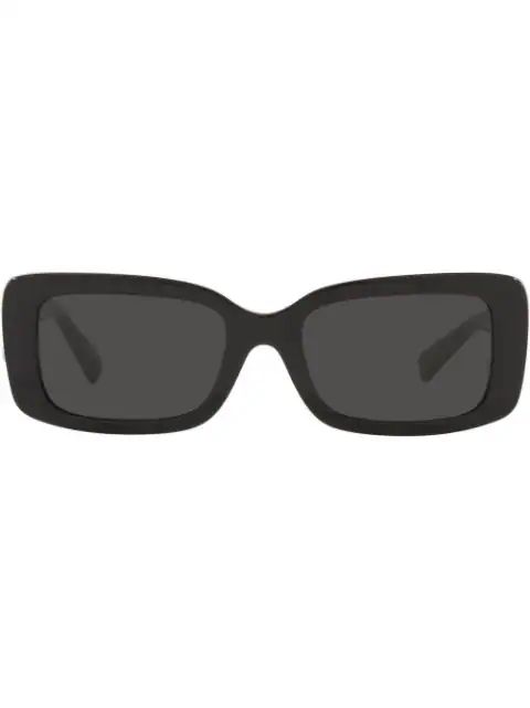 Valentino Eyewear VLogo Signature rectangle-frame Sunglasses - Farfetch | Farfetch Global