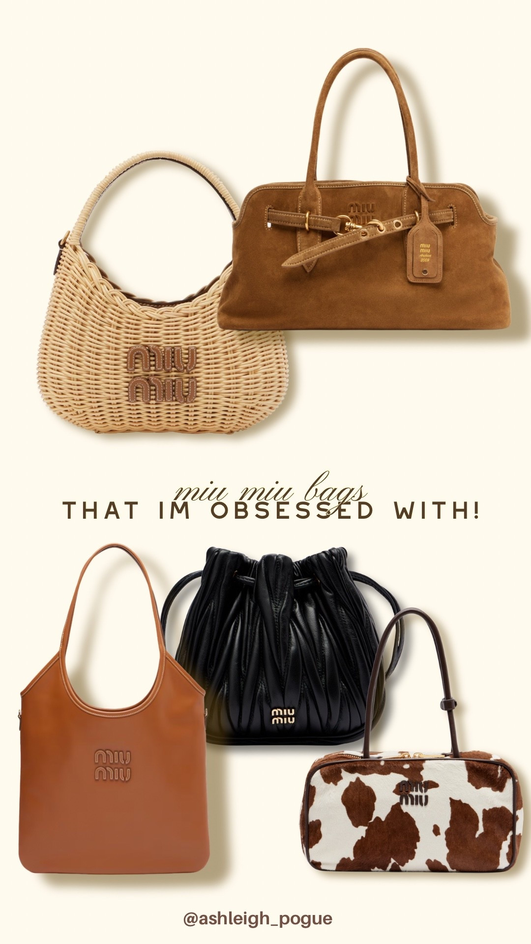 My favorite picks from Miu Miu! 🤎

#LTKSaleAlert #LTKootd #LTKWorkwear