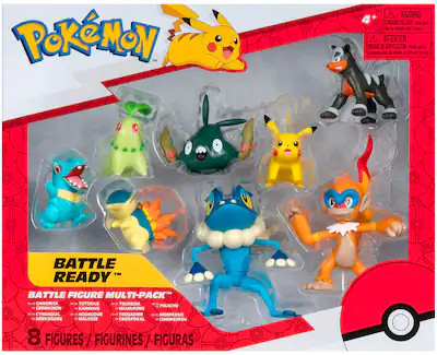 Jazwares - Pokémon Battle Figure 8-Pack | Best Buy U.S.