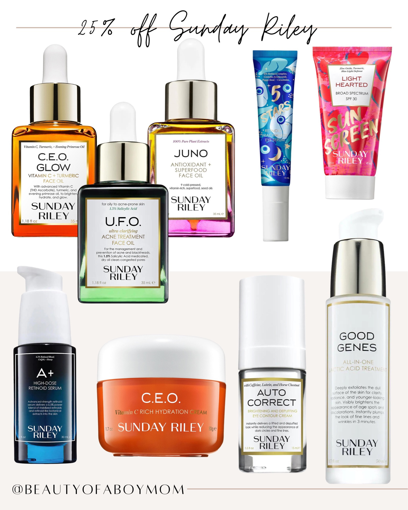 Sunday Riley sale finds - skincare - cyber week - beauty 

#LTKHoliday #LTKCyberweek #LTKGiftGuide