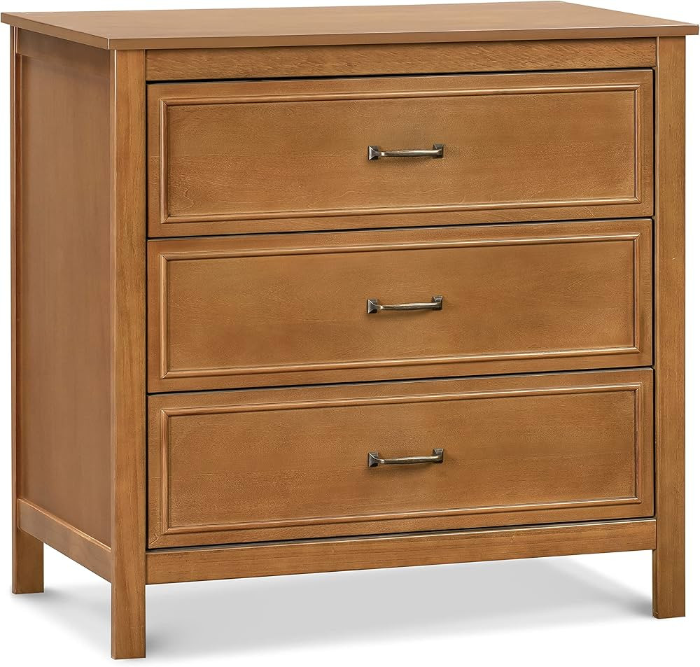 DaVinci Charlie 3-Drawer Dresser in Chesnut | Amazon (US)