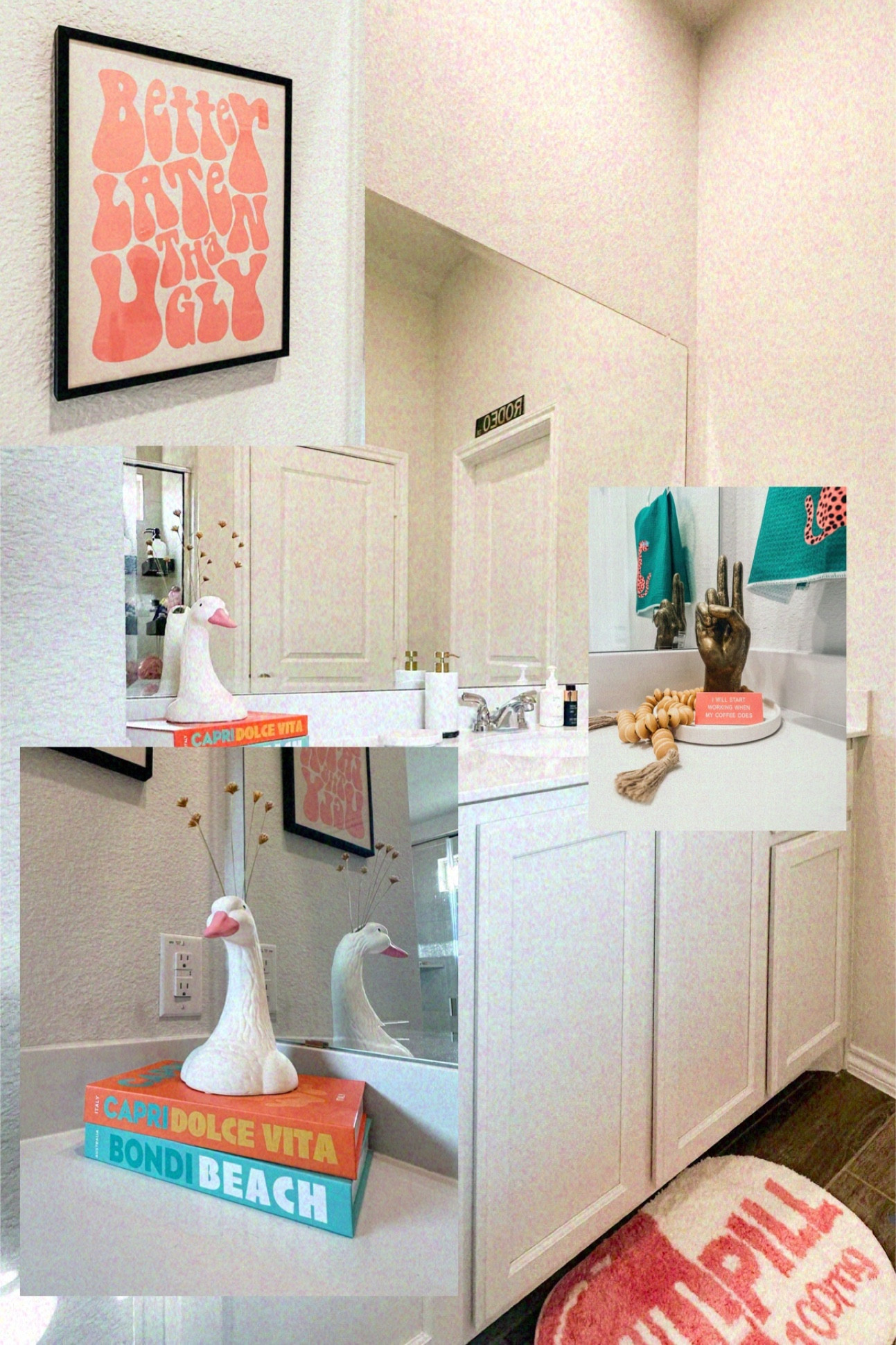 I wanted a fun space in my home, but this is so not my normal style, so I made that space in our master bath! 🤣 I LOVE IT! Zero regrets. 



#LTKhome #LTKunder50 #LTKFind