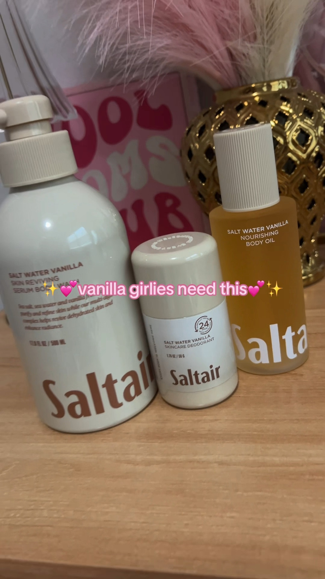 I’m not even a vanilla girl (my daughter is) and even I think this smells amazing! 

#saltair #vanilla #vanillagirl #giftideasforher

#LTKHoliday #LTKGiftGuide #LTKselfcare