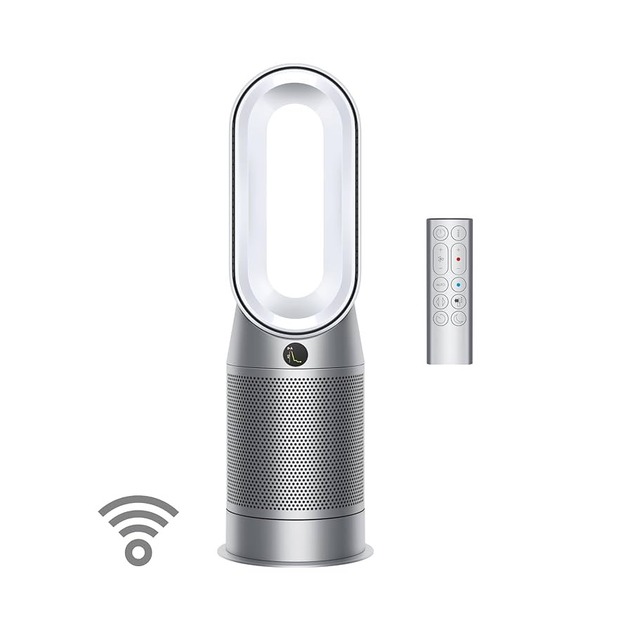 Dyson Purifier Hot+Cool™ HP07 Air Purifier, Heater, and Fan - White/Silver, Large | Amazon (US)