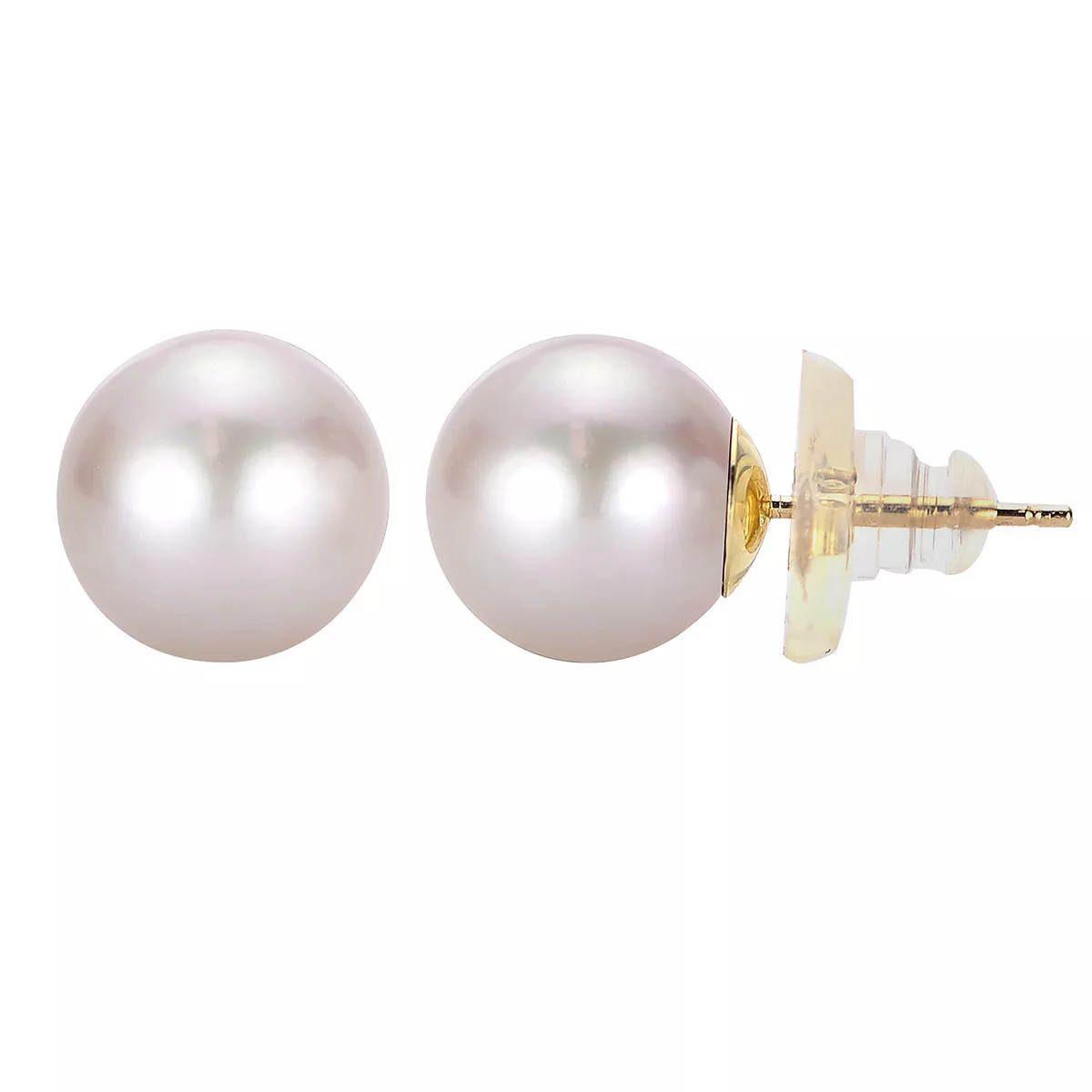 PearLustre by Imperial 14Kt Gold Pink Freshwater Cultured Pearl Stud Earrings | Kohl's