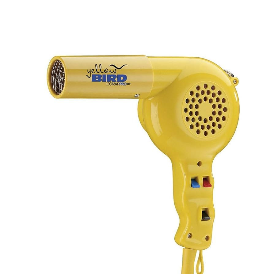Conair Pro Yellow Bird Hair Dryer (Model: YB075W) | Amazon (US)