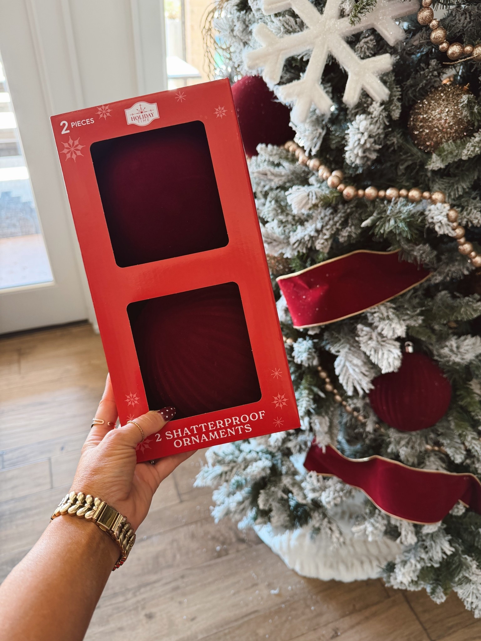 Love these jumbo Walmart ornaments!!

#LTKHome #LTKSeasonal #LTKHoliday