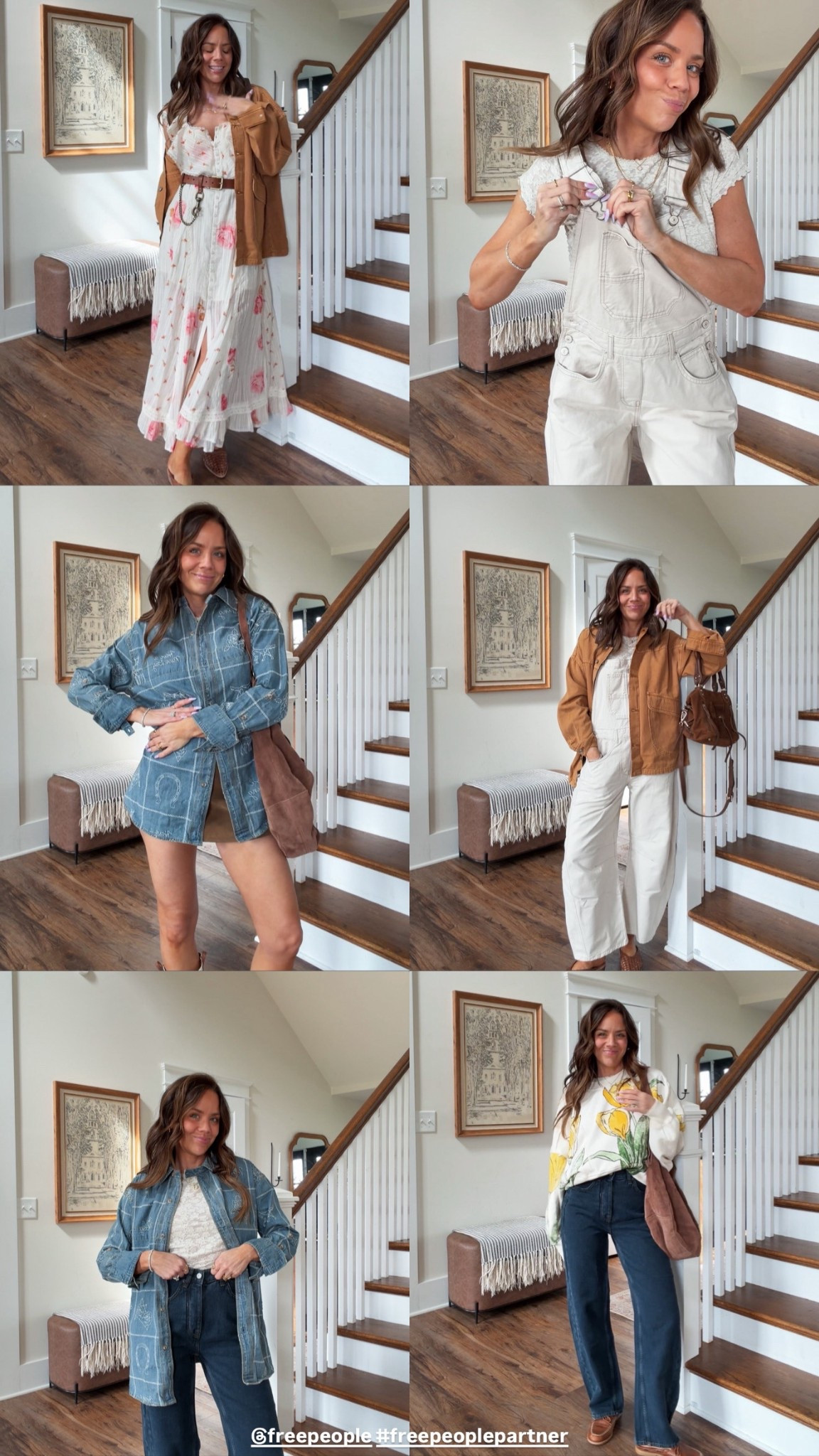 🆕 spring @freepeople arrivals! Wearing xs in everything size 24 regular jeans! #freepeoplepartner 

#LTKgrwm #LTKootd #LTKmomlife