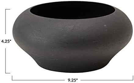 Bloomingville Mango Wood, Black Bowl | Amazon (US)