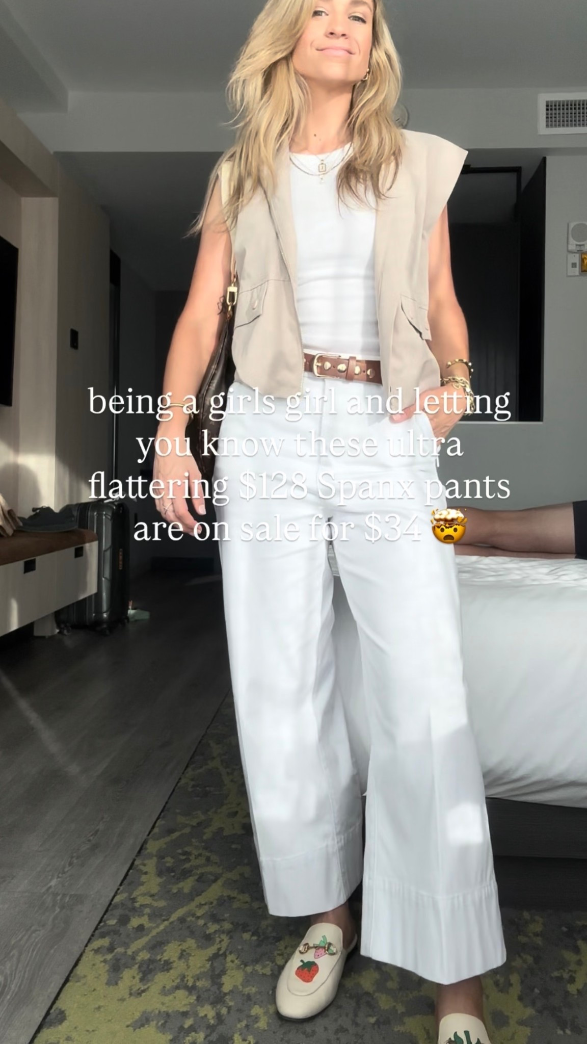 Spanx pants for $34!!! I’m wearing a medium but am repurchasing in a small 

They’re so flattering and have all the magical Spanx details like tummy control and fabulous quality!

Spanx sale 

#LTKSaleAlert #LTKFindsUnder50