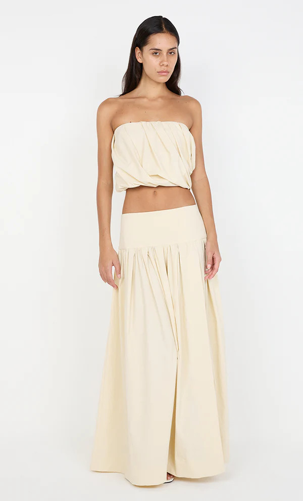 DANTE MAXI SKIRT - BUTTERCREAM | Bec & Bridge (Global)