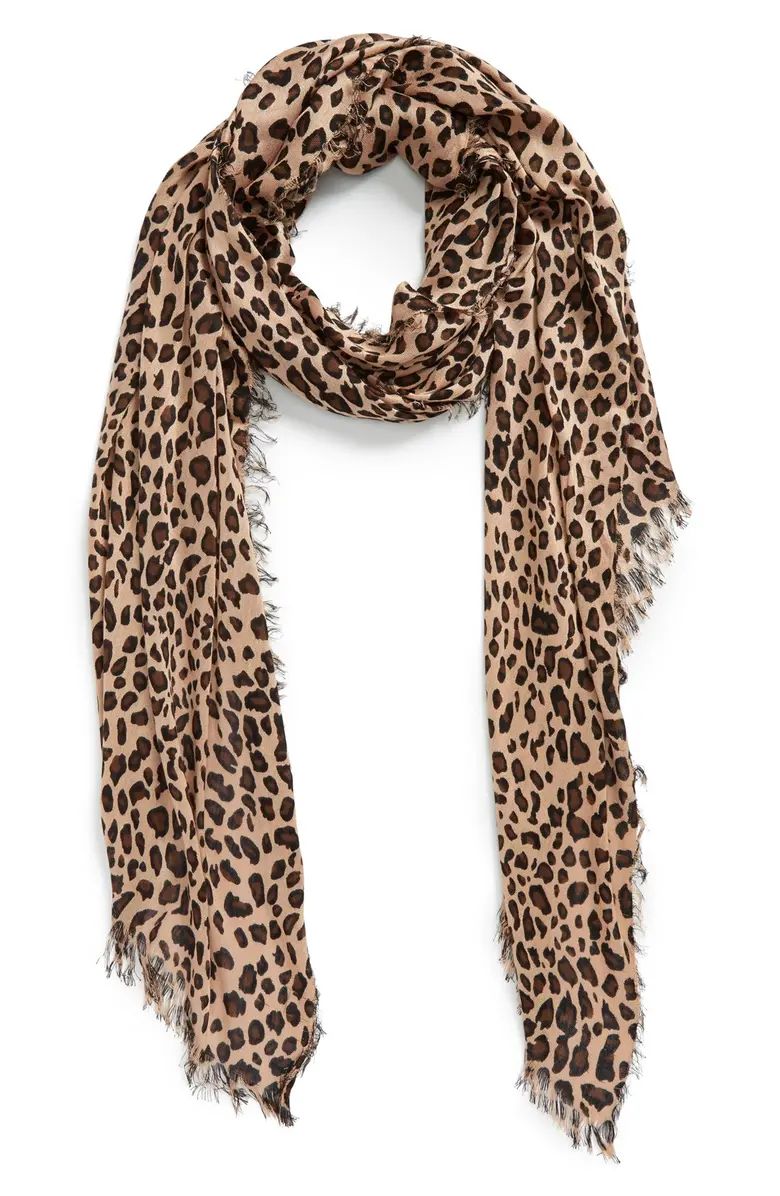 Leopard Print Scarf | Nordstrom