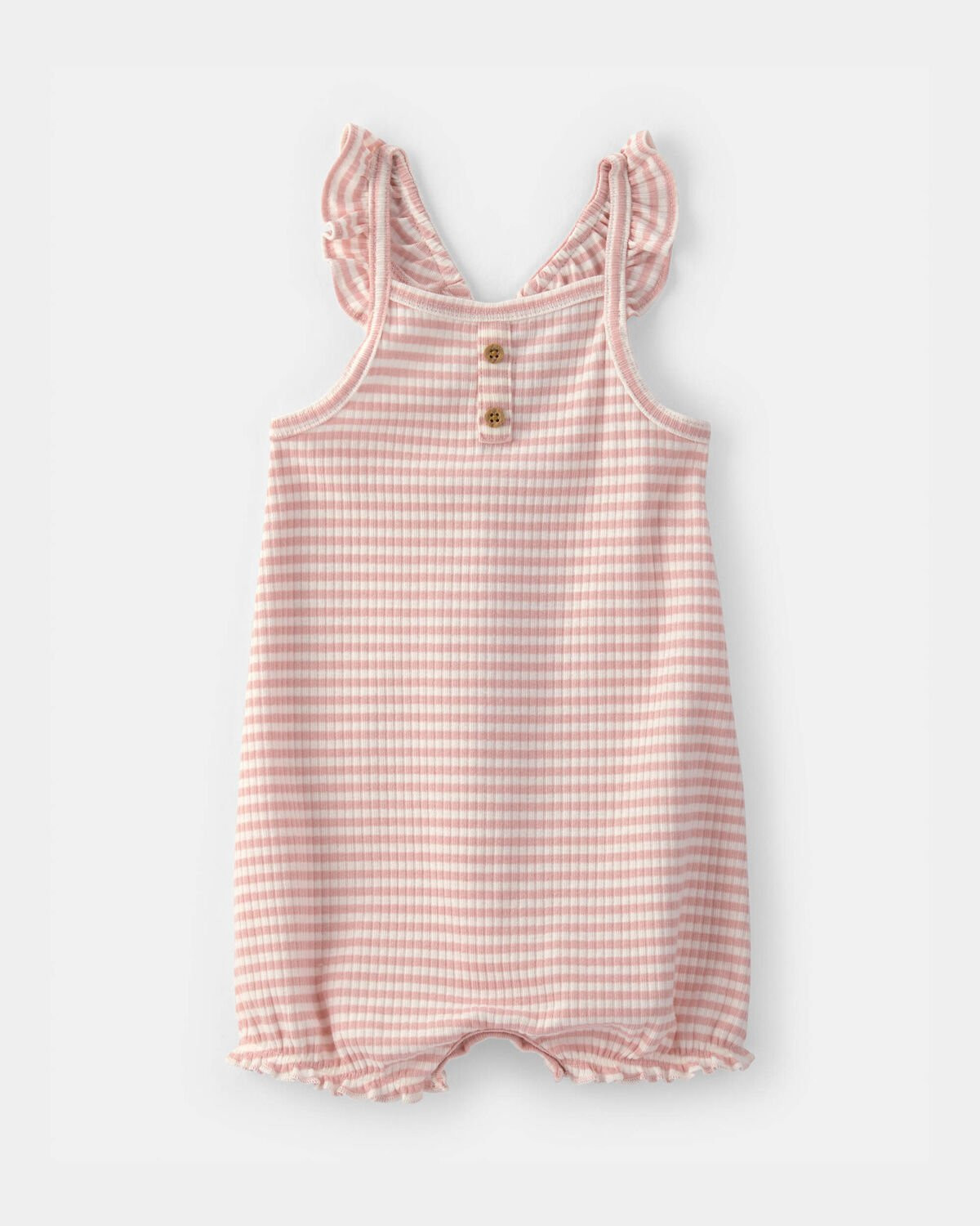 Baby Girl Striped Sleeveless Romper - Pink | Carter's | Carter's Inc