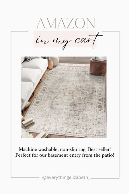 Area rug I’m currently loving! Machine washable, non-slip. Perfect for our basement entry off the patio! 

Amazon rug, Amazon home, area rug, runner, neutral rug, non slip rug, machine washable rug

#LTKhome #LTKstyletip #LTKfindsunder50