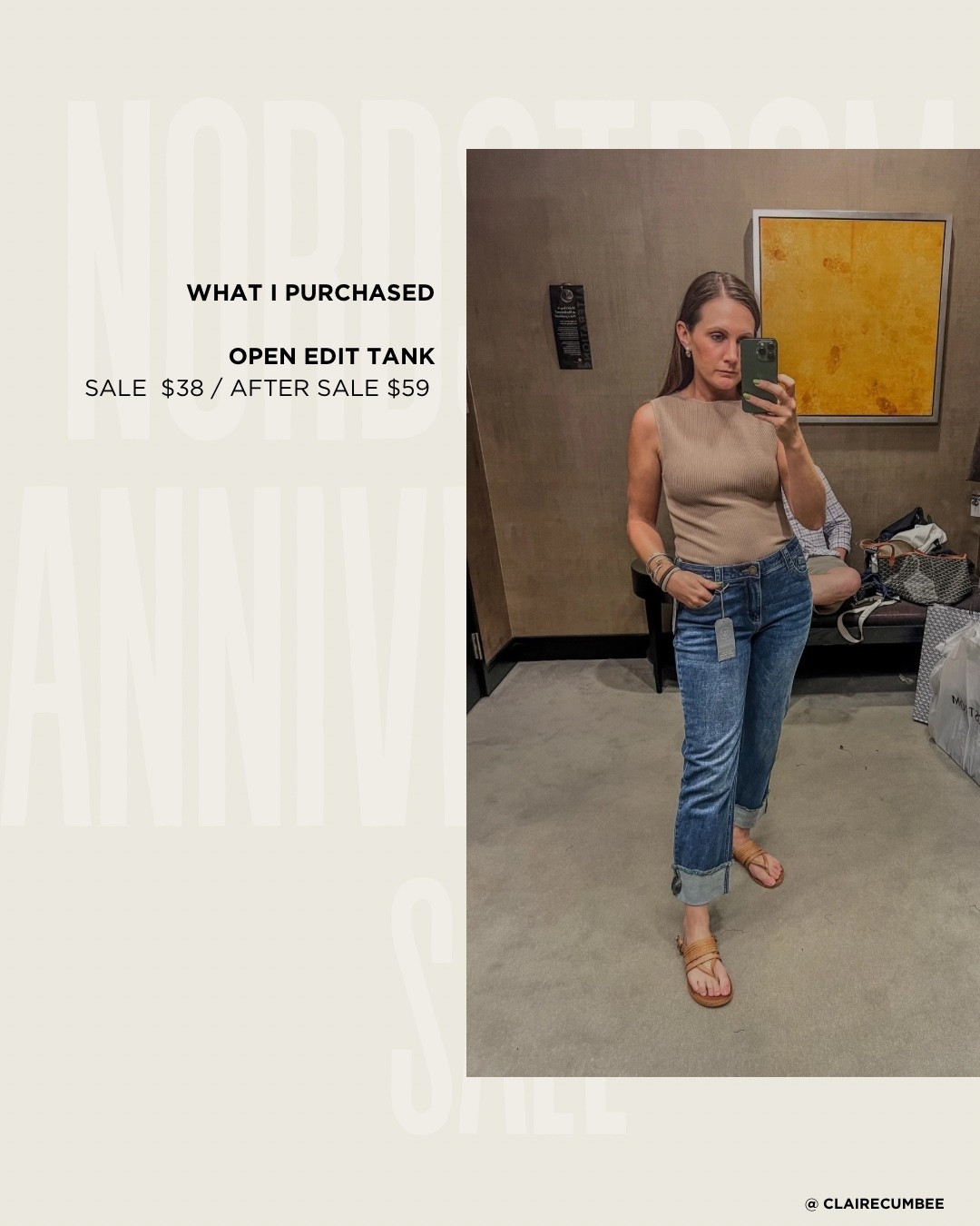 
This year Nordstrom Anniversay, I found fall staple pieces for a capsule wardrobe, knee high boots, business casual work wear.

I bought the open edit tank,  Ralph Lauren Tweed Coat, Vinca Camuto Brown Knee Hogh Boot with pointy toe and heel,  striped crewneck that is giving coastal grandmother vibe, some athletic pieces from free people like the $19 viral shorts,

If I were to add a few the Levi barn coat, western boot, denim under $75, and striped sweater 

Follow my LTK @clairecumbee on the @shop.LTK app to view this post and get my exclusive app-only content!

#liketkit #LTKSeasonal #LTKOver40 #LTKFindsUnder50
@shop.ltk
https://liketk.it/5iX9U

#LTKSeasonal #LTKOver40 #LTKFindsUnder50