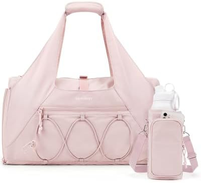 BAGSMART Gym Bag for Women, Lightweight Duffel with Shoe Compartment, Tote Bag with Wet Pocket fo... | Amazon (US)