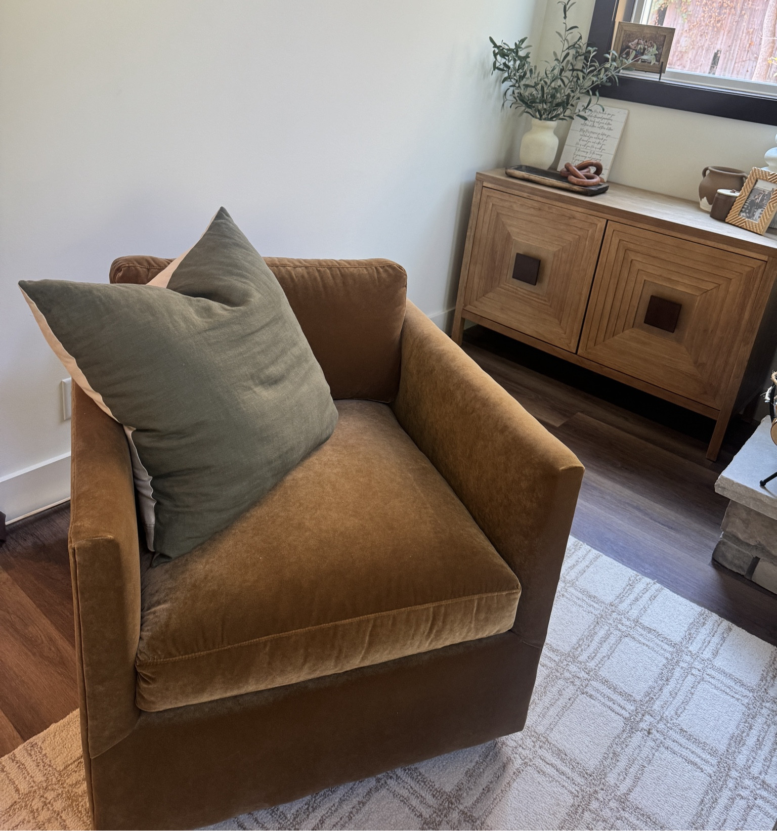 The best swivel chair. Hands down. 

#LTKHome