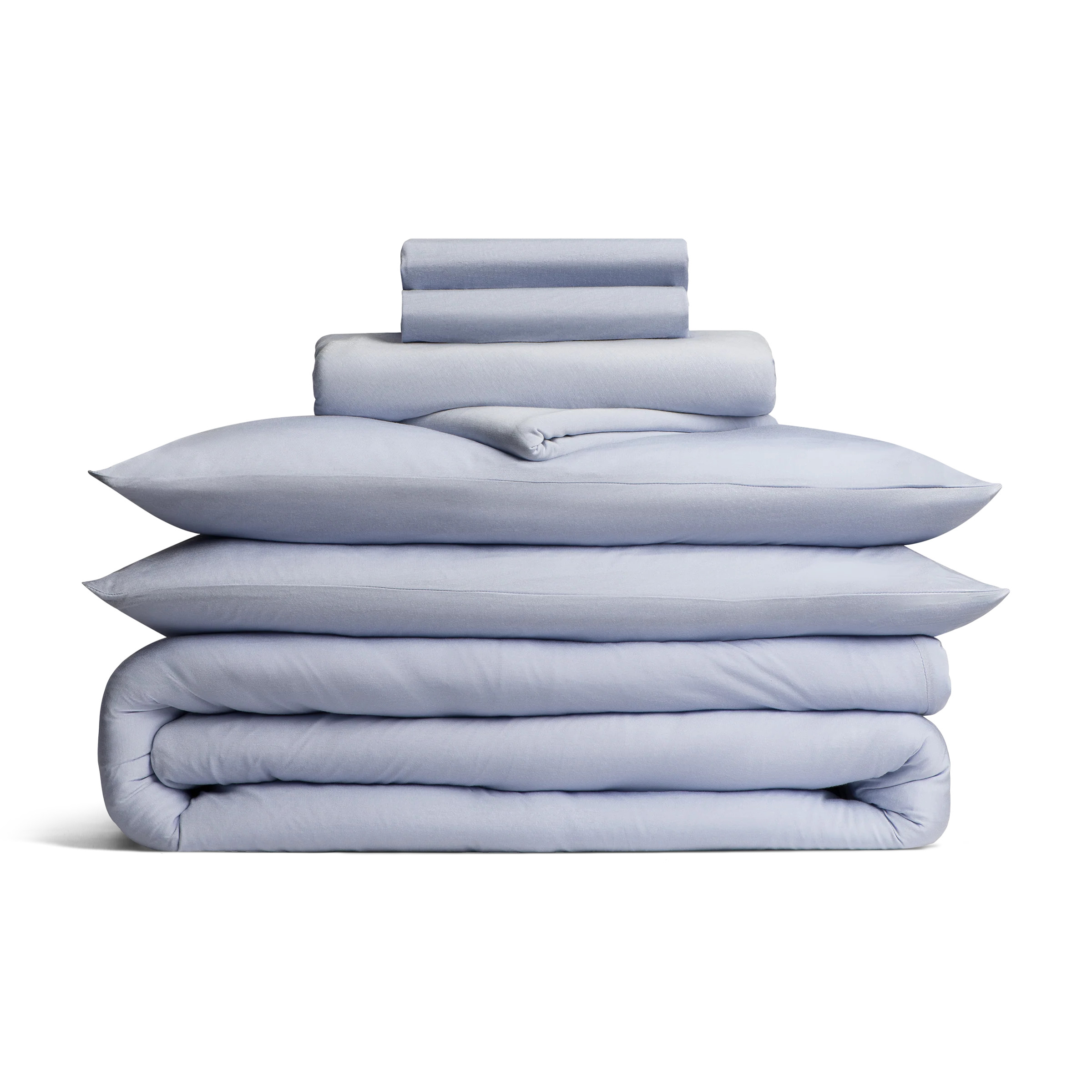Jersey Knit Bundle in Dream Blue | BleuBully Bedding
