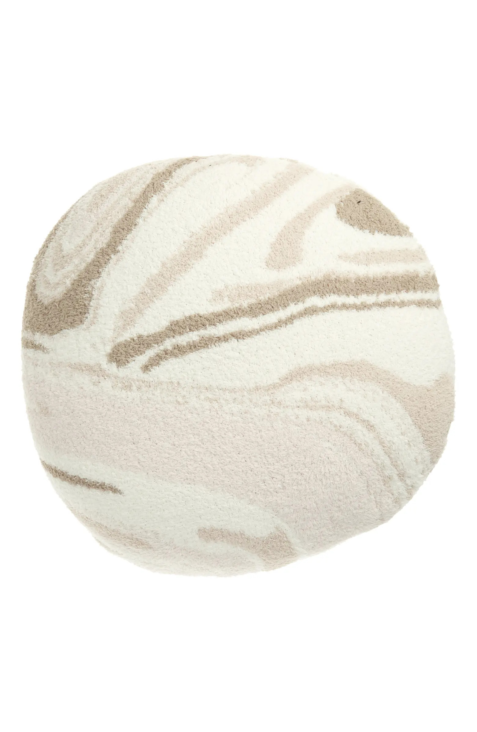 CozyChic® Marble Pattern Round Pillow | Nordstrom