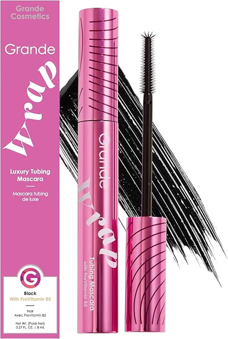 Grande Cosmetics GrandeWRAP Tubing Mascara - Buildable Volume & Length, Lifts, Curls & Separates ... | Amazon (US)