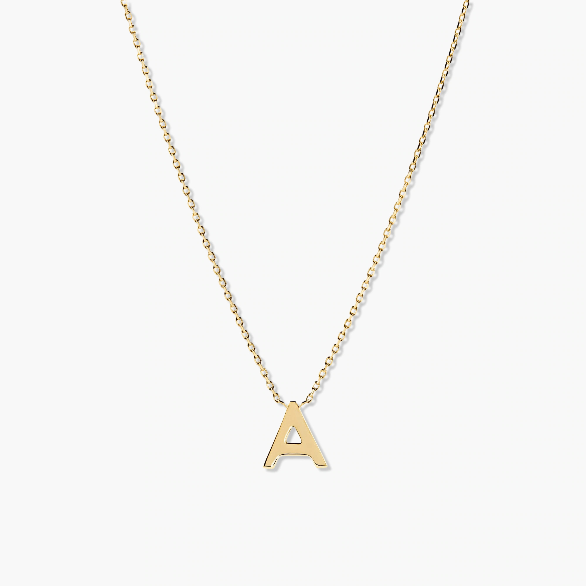 Letter Necklace | Mejuri Fine Crew
