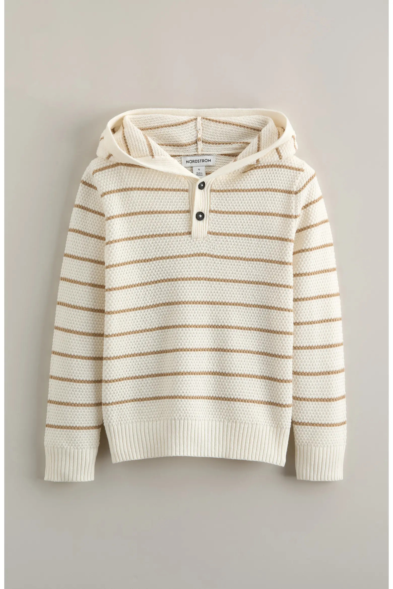 Kids' Hooded Henley Sweater (Men) | Nordstrom | Nordstrom