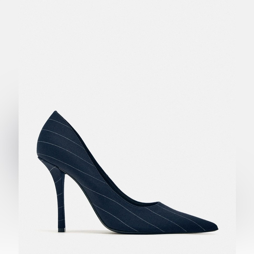 Zara Pinstripe Heels | Poshmark