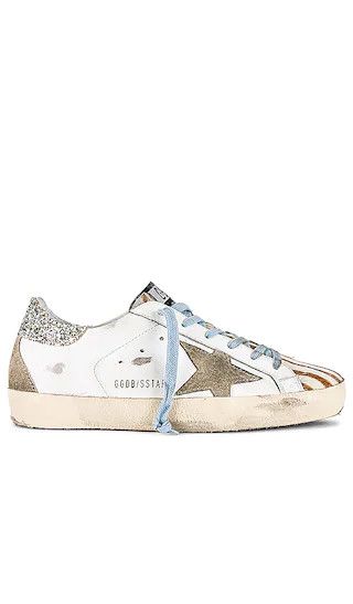 Super-Star Sneaker in White, Taupe, & Platinum | Revolve Clothing (Global)