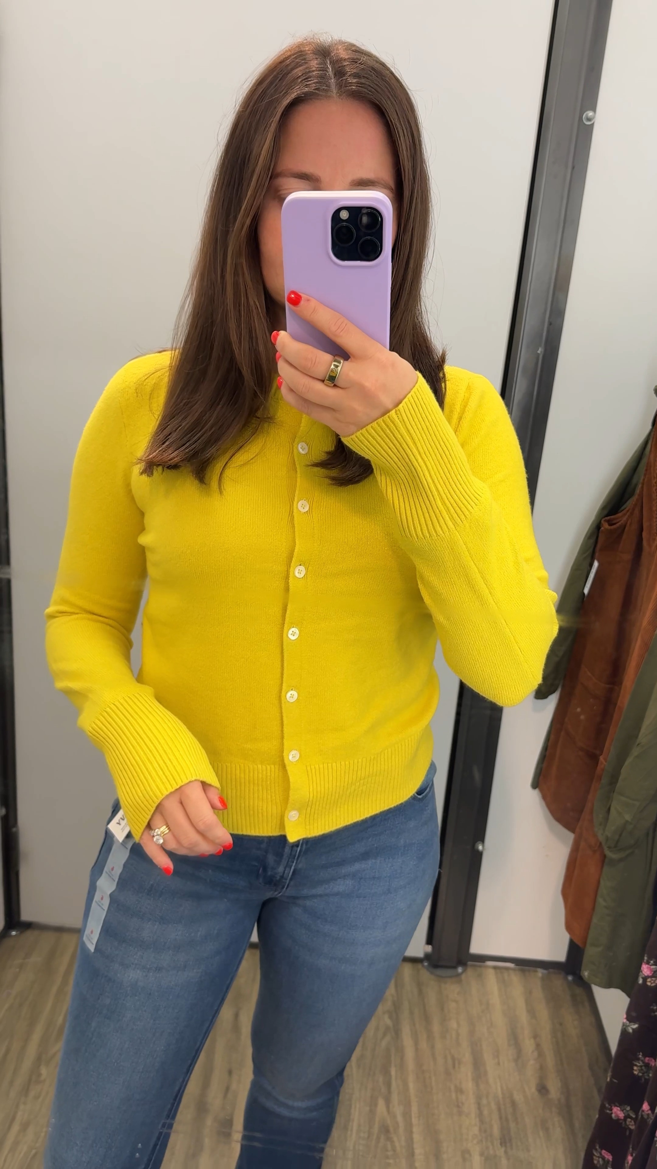 the color of this cardigan is STUNNINGG!! It's so soft too!! I'm wearing size medium  

 #LTKSaleAlert