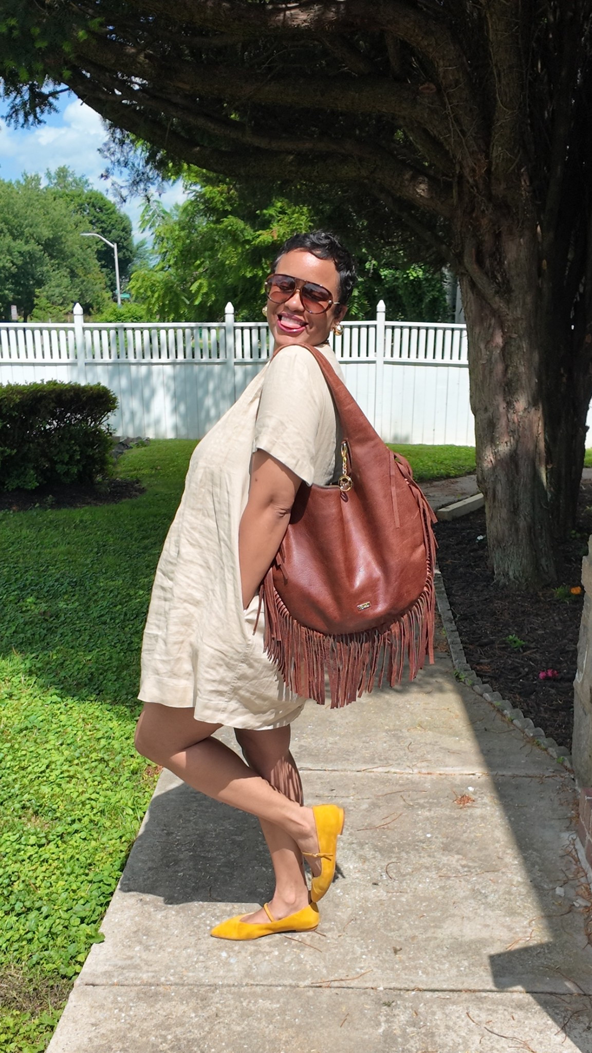 Easy linen dress 

#LTKStyleTip #LTKSeasonal