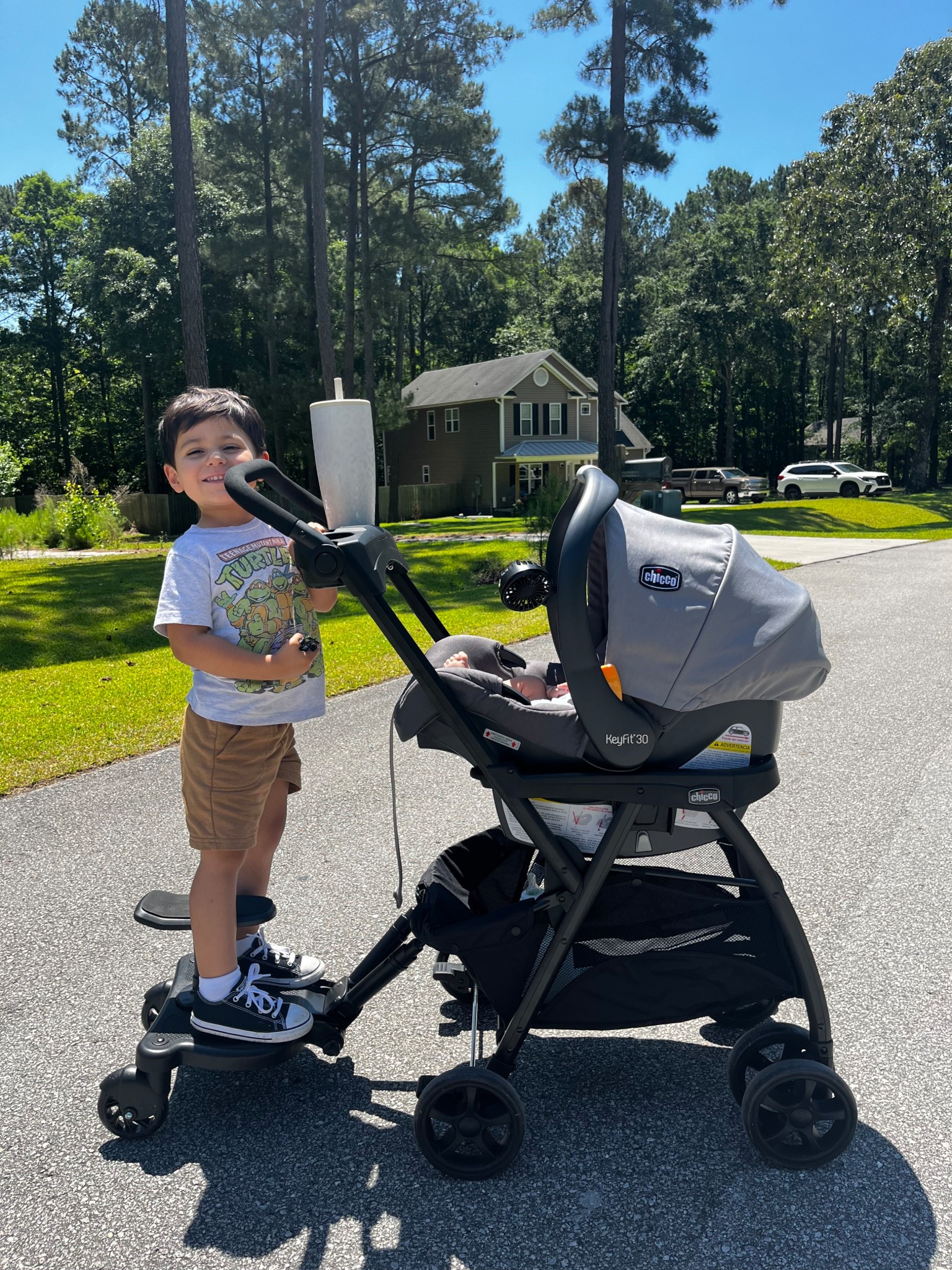 Universal stroller scooter and it’s affordable! 🤩🙌🏽🛴
My toddler enjoys sitting and standing on it!

#LTKKids #LTKFamily #LTKBaby