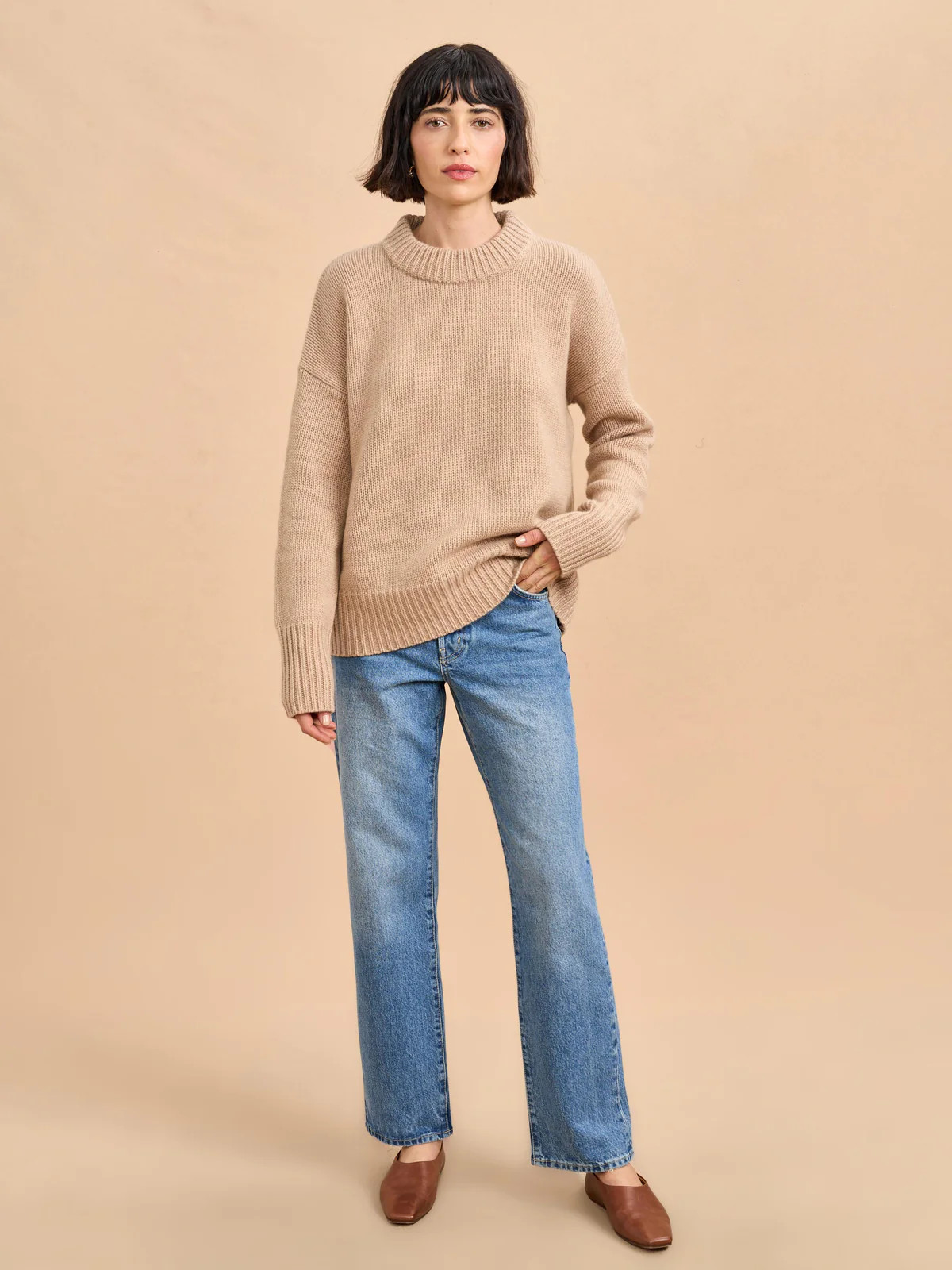 Solid Marin Sweater | La Ligne