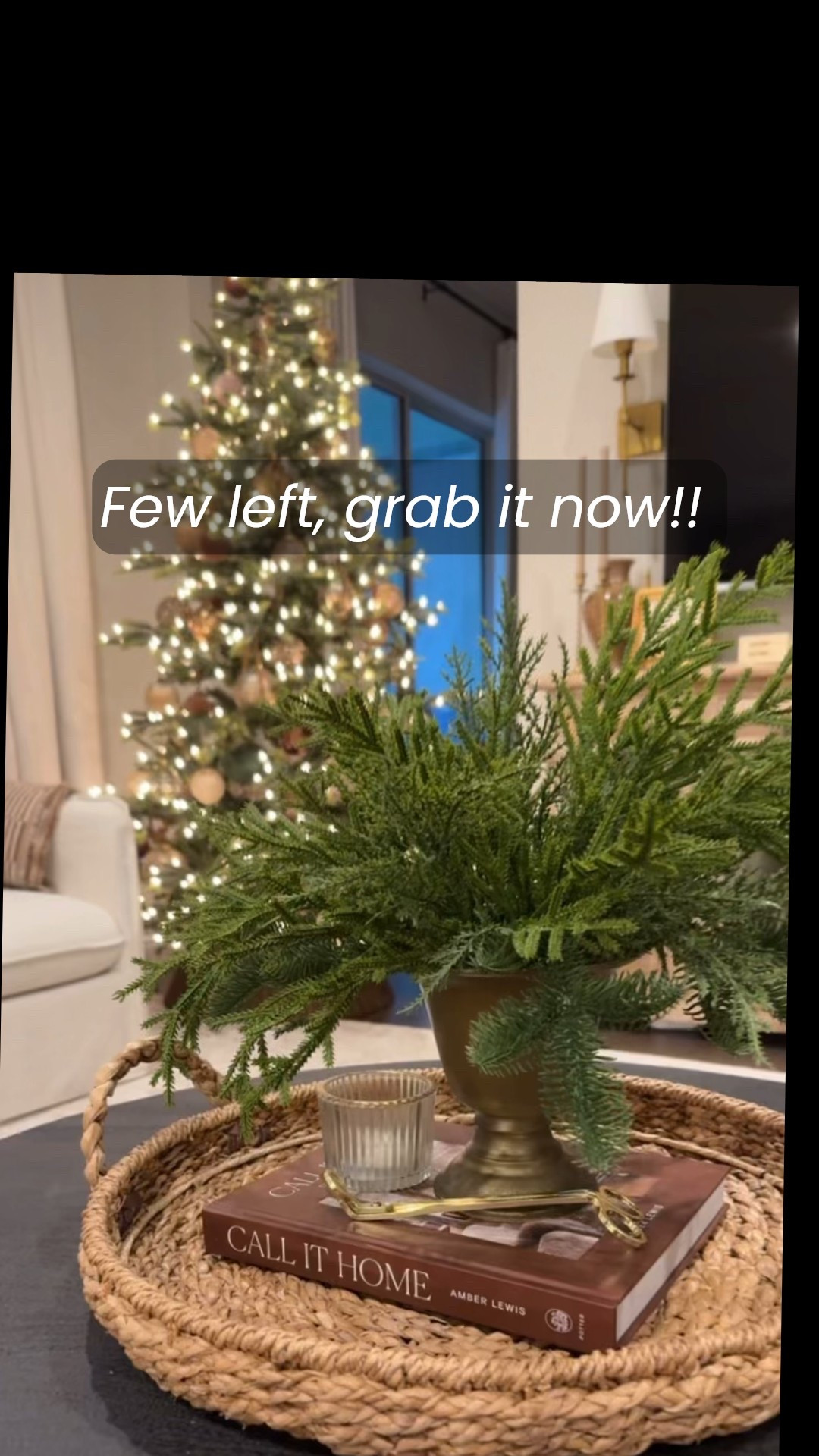 This is one of the best additions of this year.  $30 arrangement comes with a vase and all you need to do is fluff and it’s ready to be placed anywhere in your home.  

Already been sold out once, if you still see it, grab it now!!

#targetfinds #studiomcgee 

#holidayseason #holidaydecor #tabledecor #newvisionhome

#LTKSeasonal #LTKHoliday #LTKHome