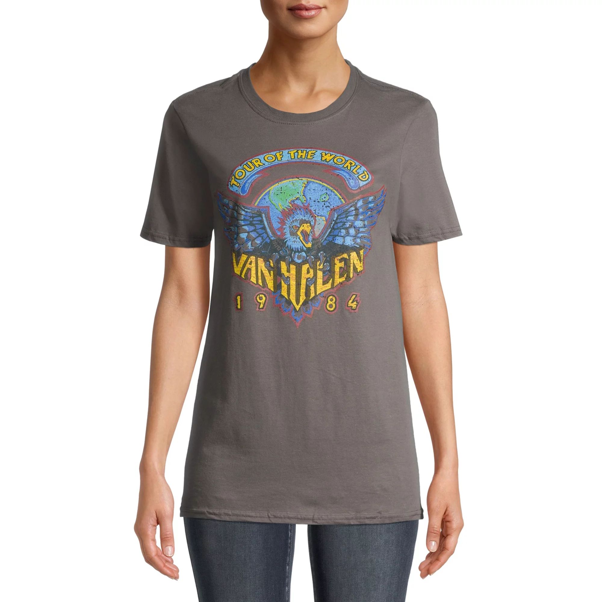 Van Halen Women's Short Sleeve Graphic T-Shirt | Walmart (US)