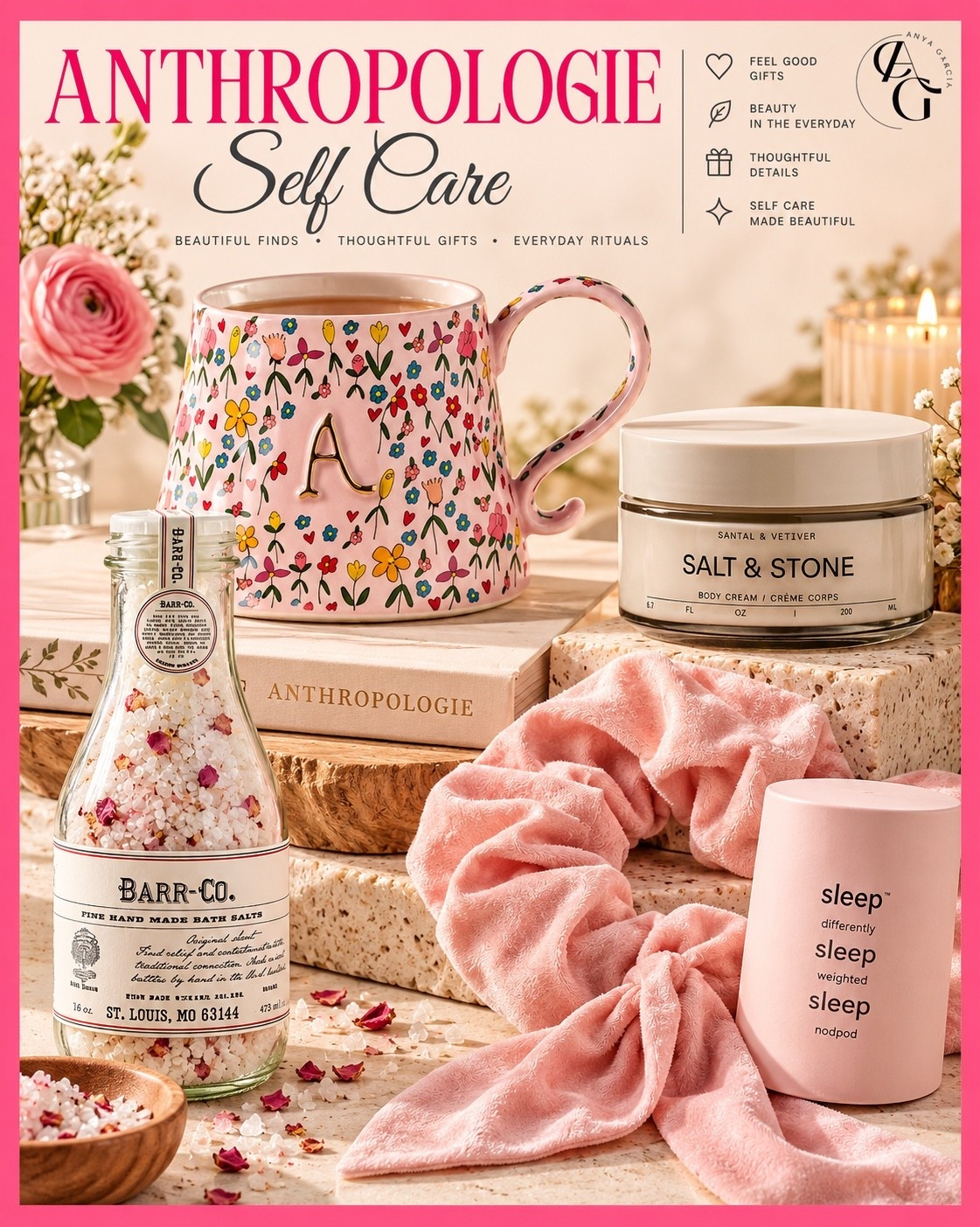 Pretty Little Things That Make Everyday Self-Care Feel Like A Luxury. These Anthropologie inspired finds are perfect for gifting or treating yourself!

#LTKselfcare #LTKmomlife #LTKHome