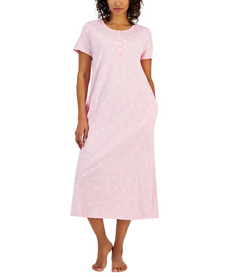Women's Cotton Printed Nightgown | Macy's