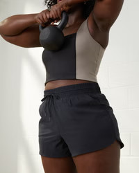 YPB High Rise Lined Workout Shorts | Abercrombie & Fitch (US)