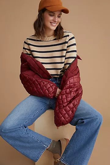 Ezra Striped Sweater | Anthropologie (US)