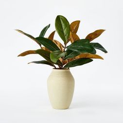 Small Magnolia Leaf Potted - Threshold&#8482; designed with Studio McGee | Target
