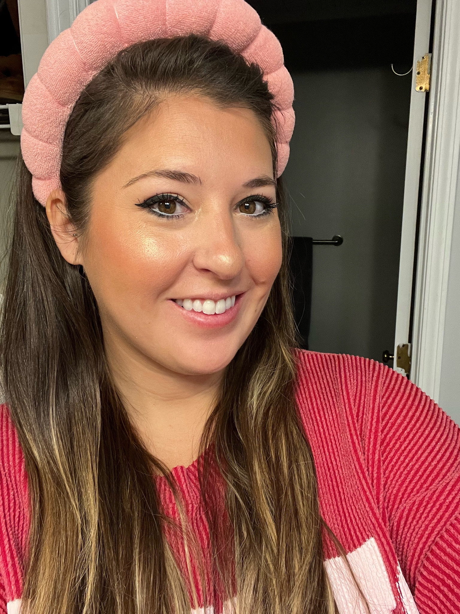 Updated quick and easy makeup tutorial for a glowy look testing out the Elf Halo Glow Liquid Filter! Obsessed!! 

#LTKstyletip #LTKbeauty #LTKcurves
