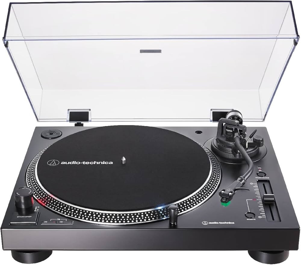 Audio-Technica AT-LP120XUSB-BK Direct-Drive Turntable (Analog & USB), Fully Manual, Hi-Fi, 3 Spee... | Amazon (US)