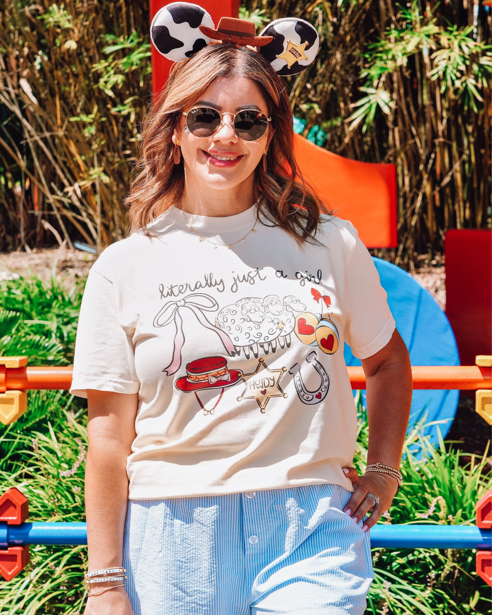 A #Pixar perfect moment at Hollywood Studios. #TouStoryDisneyoutfit #ToyStoryOOTD